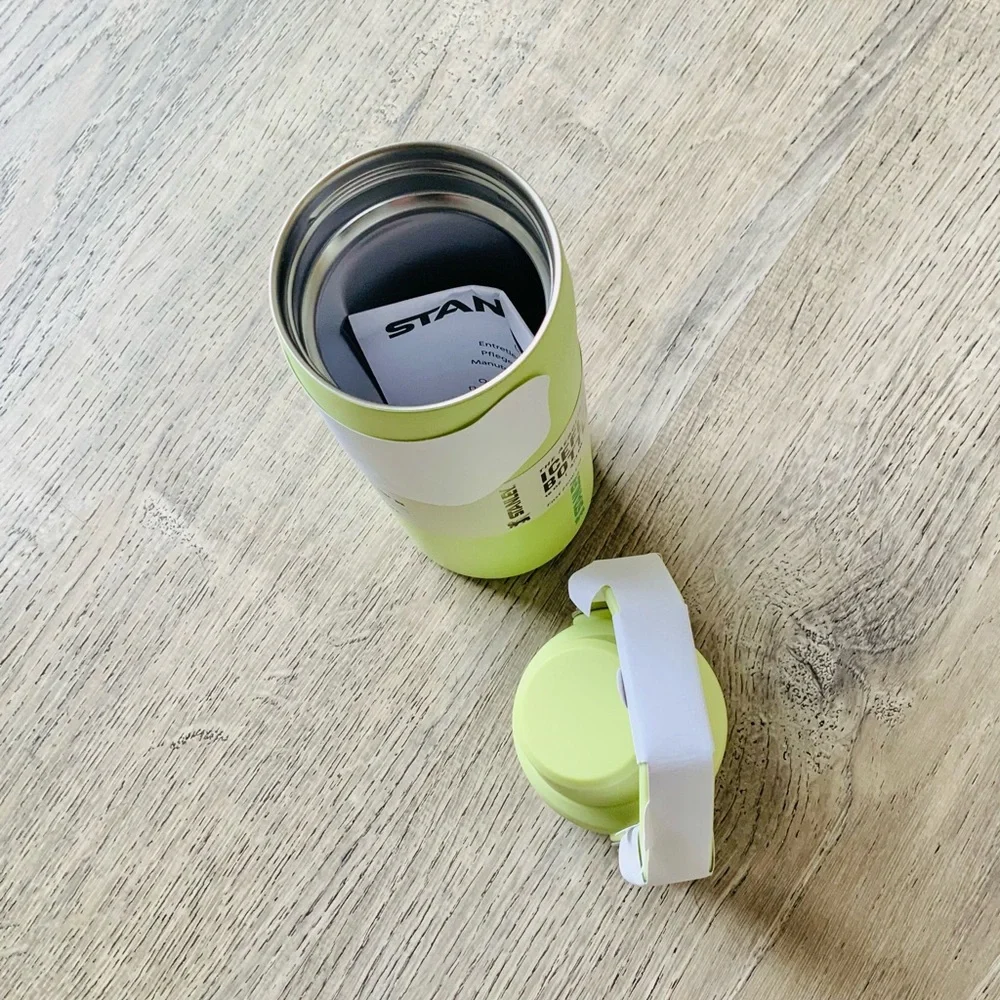 NWT☀️Stanley Light Green IceFlow Aerolight Bottle 16oz. - Picture 3 of 8